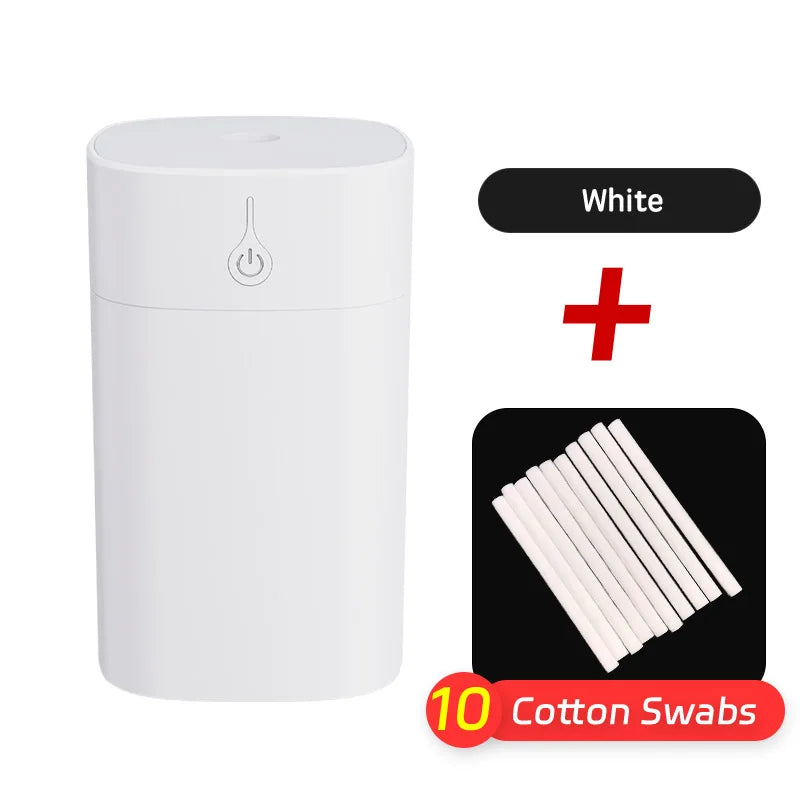 Aroma Diffuser for Essential Oils – 400ml Ultrasonic Cool Mist Humidifier & Night Light