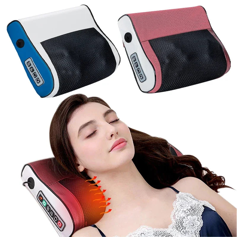 Multi-Functional Neck & Shoulder Massager with Heat – Deep Kneading Relief for Tired Muscles