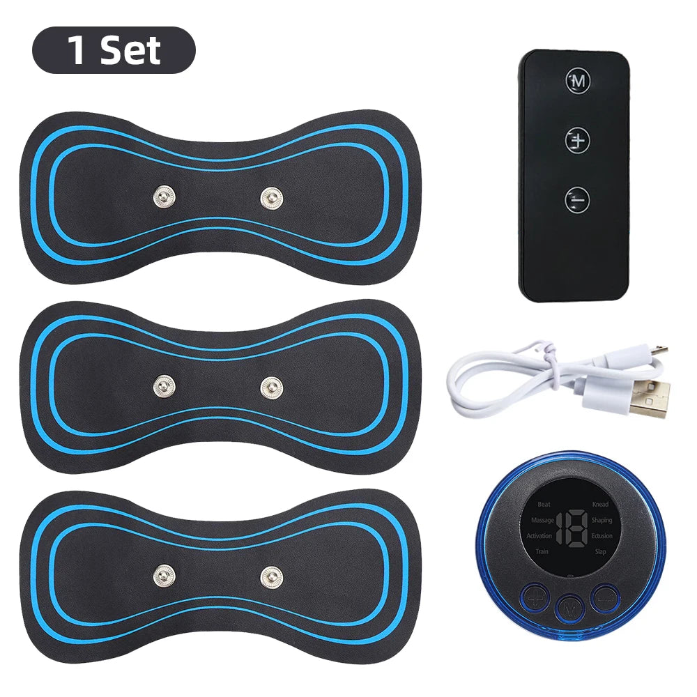 Portable EMS Neck Massager – Low Frequency Muscle Stimulator for Pain Relief & Recovery