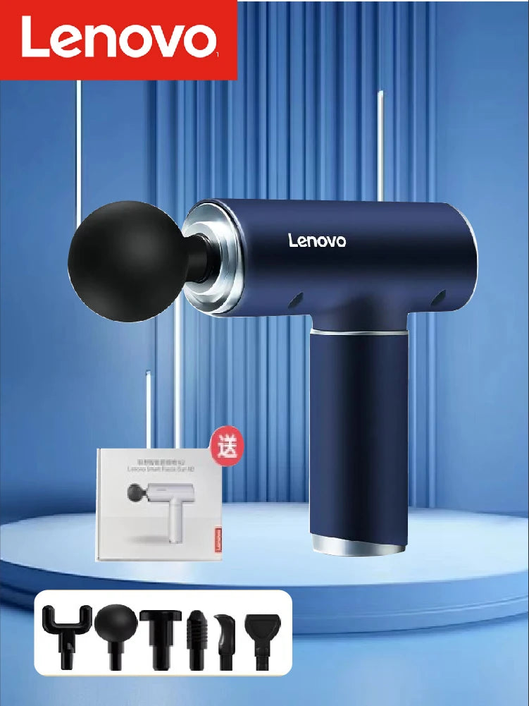 Lenovo Massage Gun Deep Tissue – Portable Percussion Massager for Pain Relief