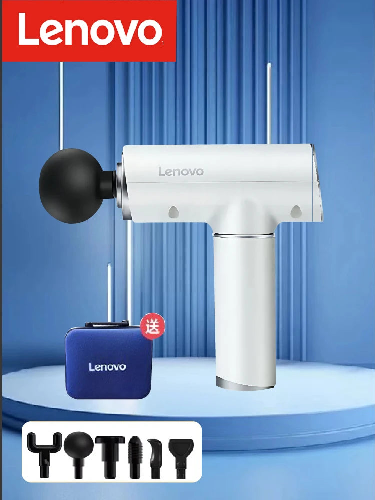 Lenovo Massage Gun Deep Tissue – Portable Percussion Massager for Pain Relief