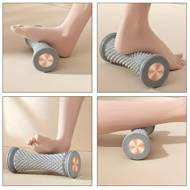 Foot Massager Roller – Plantar Fascia Relief with Acupressure Spikes for Muscle Relaxation