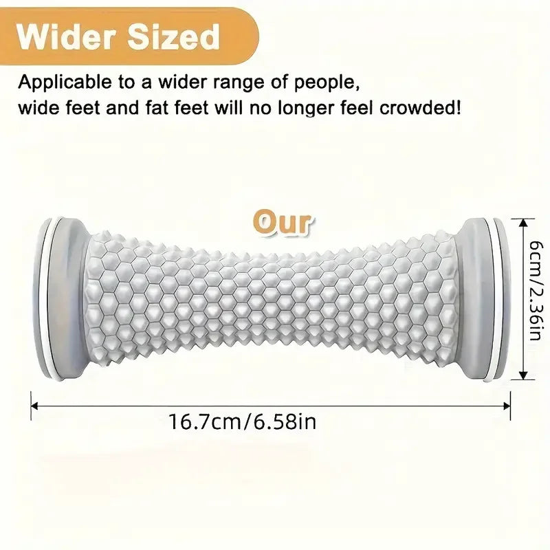 Foot Massager Roller – Plantar Fascia Relief with Acupressure Spikes for Muscle Relaxation